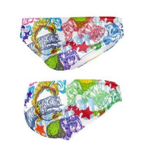 BAÑADOR  WATERPOLO NIÑO ANIMAL CIRCUS