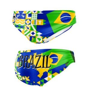 BAÑADOR  WATERPOLO NIÑO BRAZIL 2022