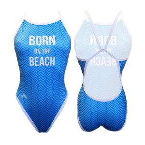 BAÑADOR MUJER NATACIÓN `REVOLUTION` BORN ON THE BEACH