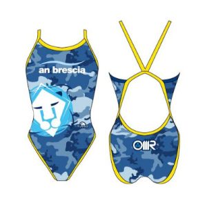 BAÑADOR MUJER NATACIÓN `REVOLUTION BRESCIA 2 CAMO