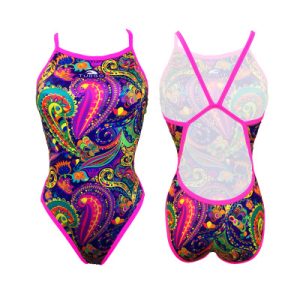 BAÑADOR MUJER NATACIÓN `REVOLUTION` CACHEMIR