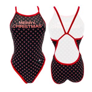 BAÑADOR MUJER NATACIÓN `REVOLUTION` CHRISTMAS CANDY