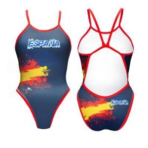 BAÑADOR MUJER NATACIÓN `REVOLUTION ESP FLAG