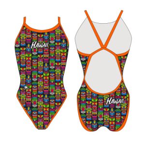 BAÑADOR MUJER NATACIÓN `REVOLUTION` HAWAII ART 2021