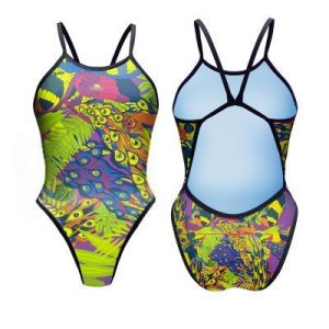 BAÑADOR MUJER NATACIÓN `REVOLUTION PEACOCK