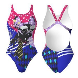 BAÑADOR NAT. GIRL COL DOG