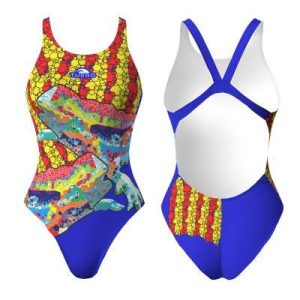 BAÑADOR NAT. GIRL DRAGON GAUDI