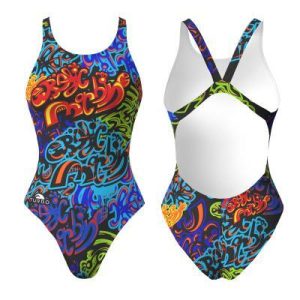 BAÑADOR NAT. GIRL GRAFIC MACHINE