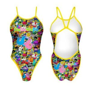 BAÑADOR NAT. GIRL HABA WABA GRAFITTI (REVOLUTION)