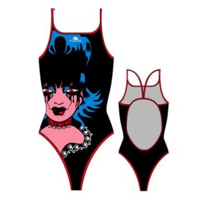 BAÑADOR NATACIÓN  NIÑA GOTHIC (TIRANTE FINO) 89413222