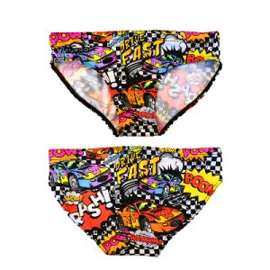 BAÑADOR NATACIÓN NIÑO  COMIC CAR (HAPPY)