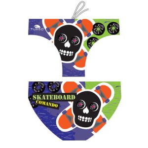 BAÑADOR NATACIÓN NIÑO  SKATE COMANDO  HAPPY