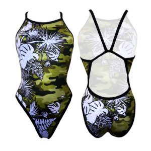 BAÑADOR `REVOLUTION` NIÑA WILD CAMO