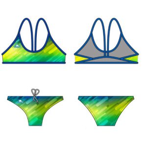 BAÑADOR TIRANTE FINO BLU FLASH 4308322