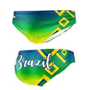 BAÑADOR  WATERPOLO NIÑO BRAZIL BLOOM