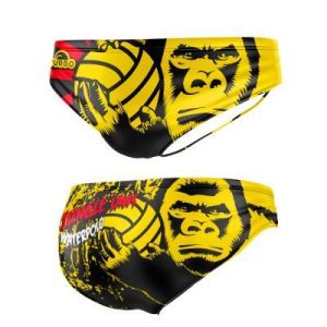 BAÑADOR WATERPOLO NIÑO JUNGLE LAWS "GORILLA"