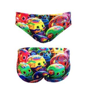 BAÑADOR  WATERPOLO NIÑO MULTI SKULL 2019
