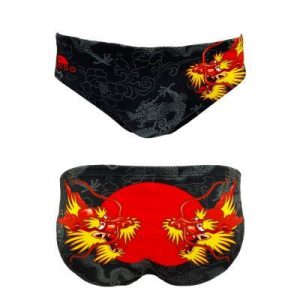 BAÑADOR WATERPOLO NIÑO PEONY DRAGON