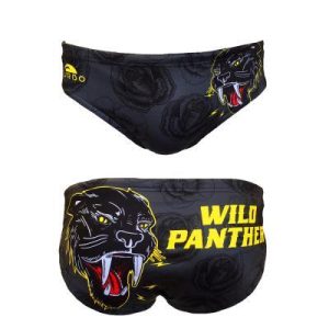 BAÑADOR  WATERPOLO NIÑO WILD PANTHER
