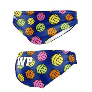 BAÑADOR  WATERPOLO.NIÑO NEON BALLS