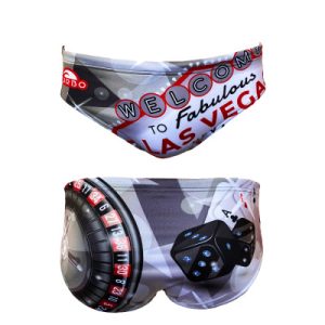 BAÑADOR WP . LAS VEGAS BLACK WHITE