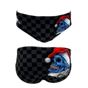 BAÑADOR WP NIÑO CHRISTMAS SKULL