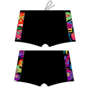 BOXER NIÑO BAND PRINTED HALLOWEEN  SKULLS