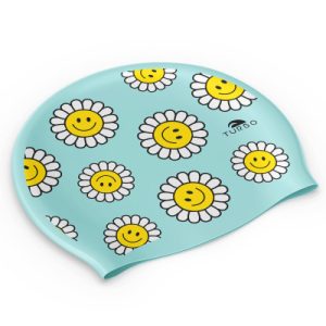 GORRO SILICONA SUEDE HAPPY FLOWERS