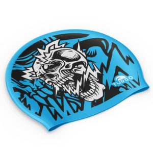 GORRO SILICONA SUEDE SKULL AND RAYS