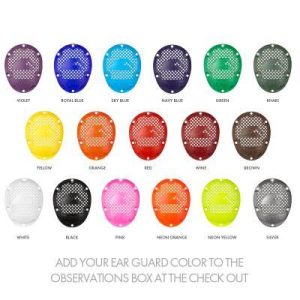 OREJERA   PROTECTOR COLORES SURT.(UNIDAD)