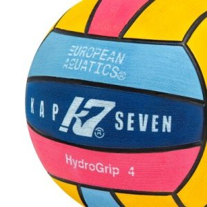 PELOTA WATERPOLO KAP7 E.A. MULTICOLOR SIZE 4