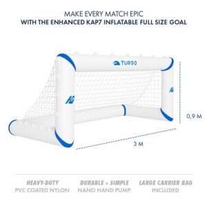PORTERÍA HINCHABLE FULL SIZE WATERPOLO KAP7 (3 x 0,9 m)