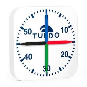 RELOJ DE PISCINA BLANCO (80 × 80 × 7 cm)