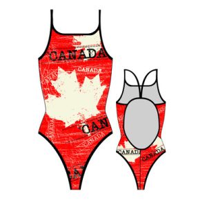SWIMSUIT NAT.MUJER CANADA VINTAGE 2013 (TIRANTE FINO) 899012