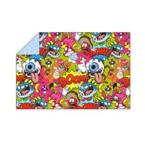 TOALLA ALGODON MICROFIBRA (145 x100) COMIC SHADOW