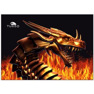 TOALLA ALGODON MICROFIBRA (145 x100) DRAGON FIRE