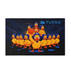 TOALLA ALGODON MICROFIBRA (145 x100) DUCK TEAM