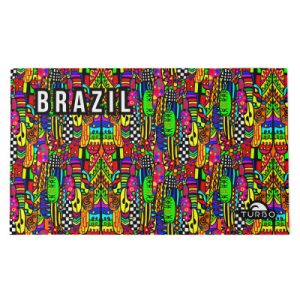 TOALLA ALGODON MICROFIBRA (145 x100) FIESTA BRAZIL