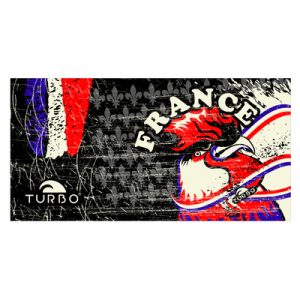 TOALLA ALGODON MICROFIBRA (145 x100) FRANCE COQ VINTANGE