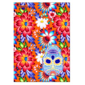 TOALLA ALGODON MICROFIBRA (145 x100) FRESH SKULL