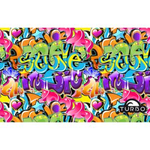 TOALLA ALGODON MICROFIBRA (145 x100) GRAFFITTI