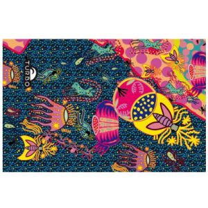 TOALLA ALGODON MICROFIBRA (145 x100) HUICHOL