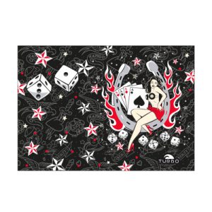 TOALLA ALGODON MICROFIBRA (145 x100) LUCKY GIRL