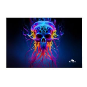 TOALLA ALGODON MICROFIBRA (145 x100) MEDUSKULL