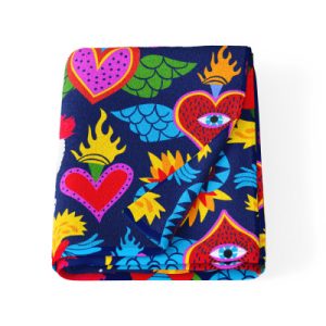 TOALLA ALGODON MICROFIBRA (145 x100) MEX BROWS