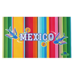 TOALLA ALGODON MICROFIBRA (145 x100) MEXICO BIRDS