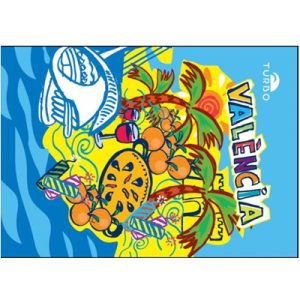 TOALLA ALGODON MICROFIBRA (145 x100) MULTI VALENCIA