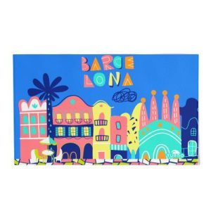 TOALLA ALGODON MICROFIBRA (145 x100) ONDETA