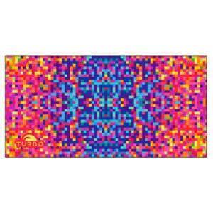 TOALLA ALGODON MICROFIBRA (145 x100) PIXEL