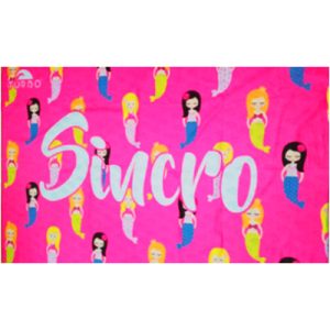 TOALLA ALGODON MICROFIBRA (145 x100) SINCRO SIRENAS